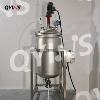 攪拌款雙層304不鏽鋼反應釜300L、500L、1000L
