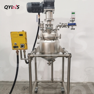 磁力密封高減速比不鏽鋼反應釜10L、20L、50L