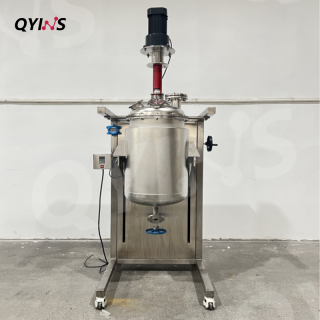 升降裝置雙層304不鏽鋼反應釜100L、150L、200L