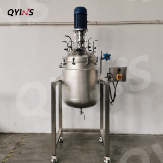 雙層不鏽鋼夾套反應釜1000L、2000L、5000L
