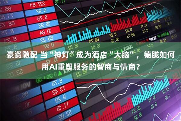 豪资随配 当“神灯”成为酒店“大脑”，德胧如何用AI重塑服务的智商与情商？